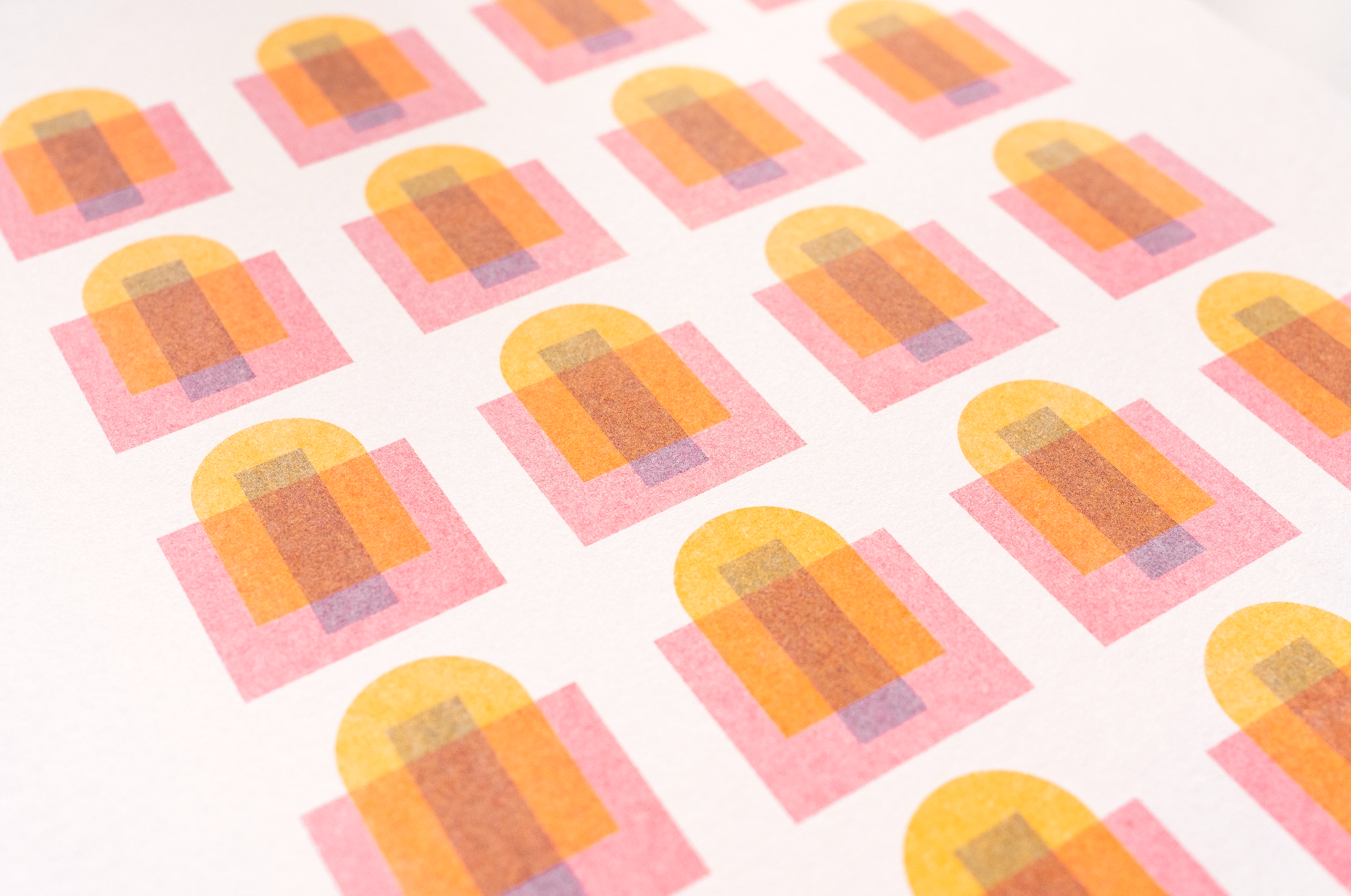 Enliven - 11x14 Risograph Art Print