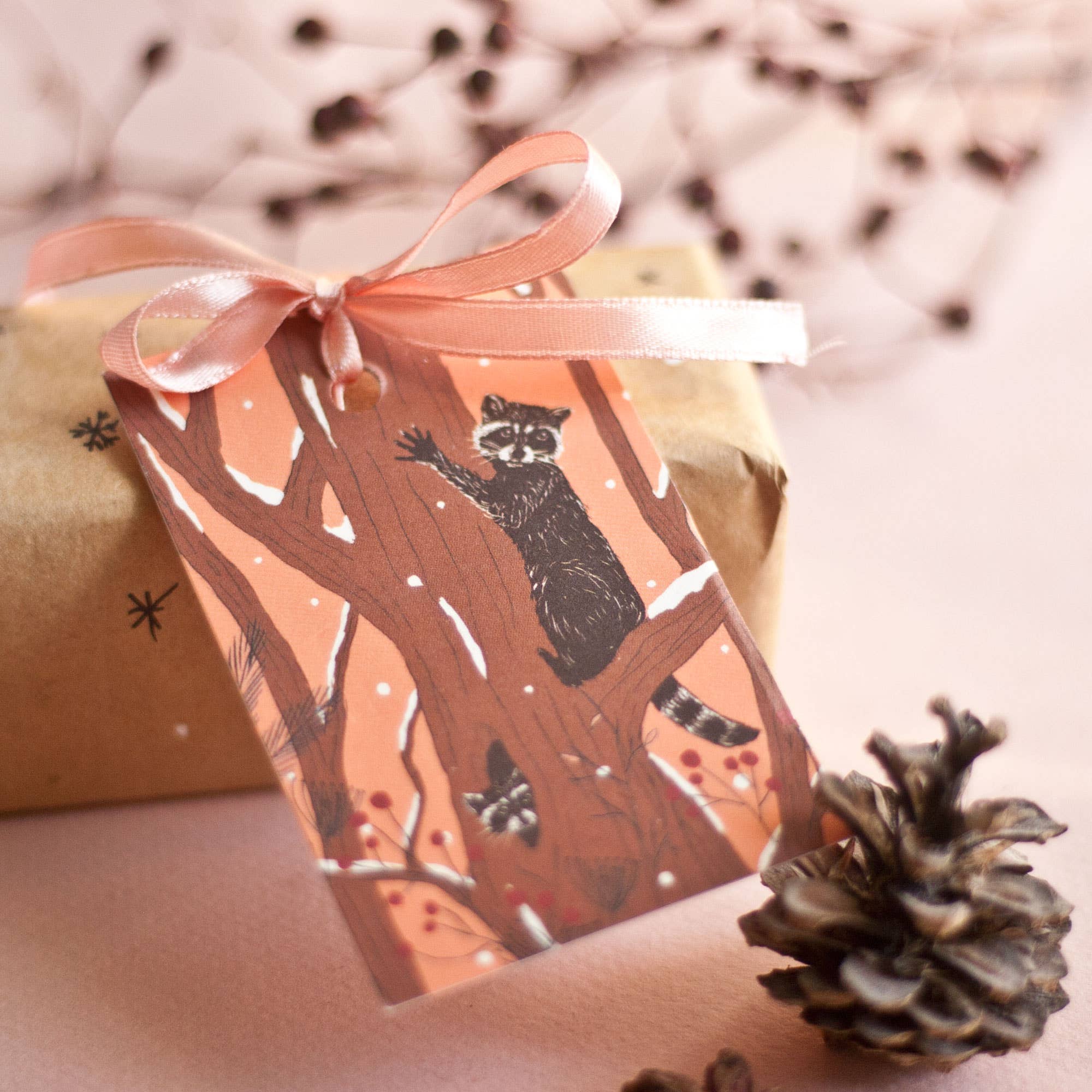 Gift Tag Set - Forest Animals for Christmas
