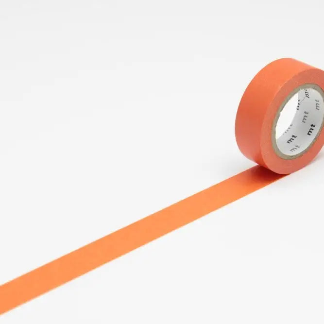 Matte Harvest Carrot Washi Tape