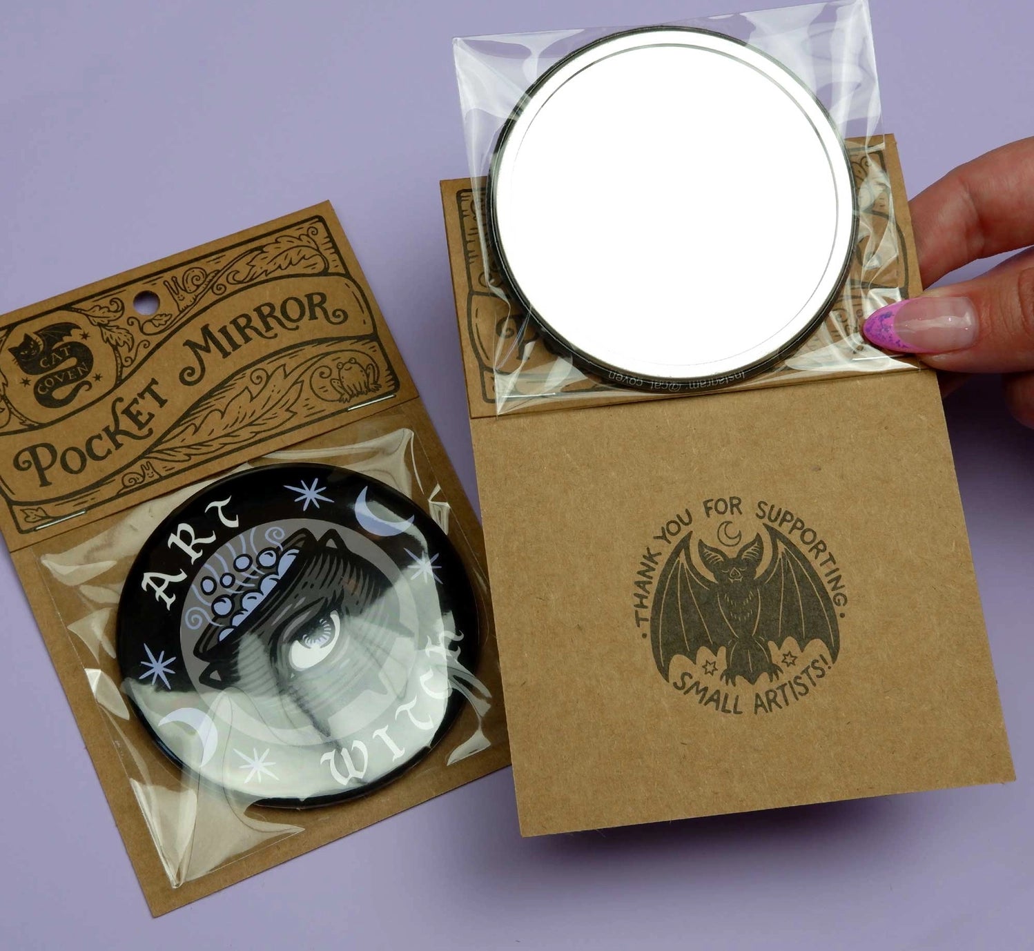 Leave Me Alone Pocket Mirror