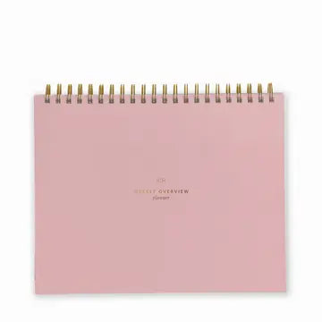 Weekly Overview Planner Undated - 6 Colors