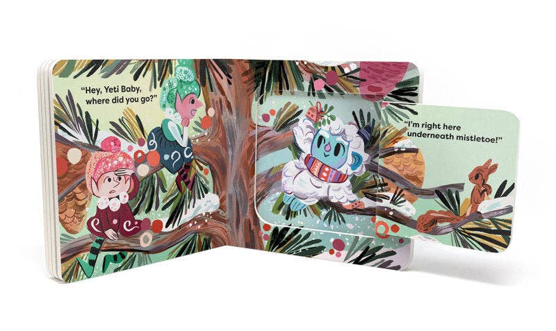 Yeti Baby Flap Book