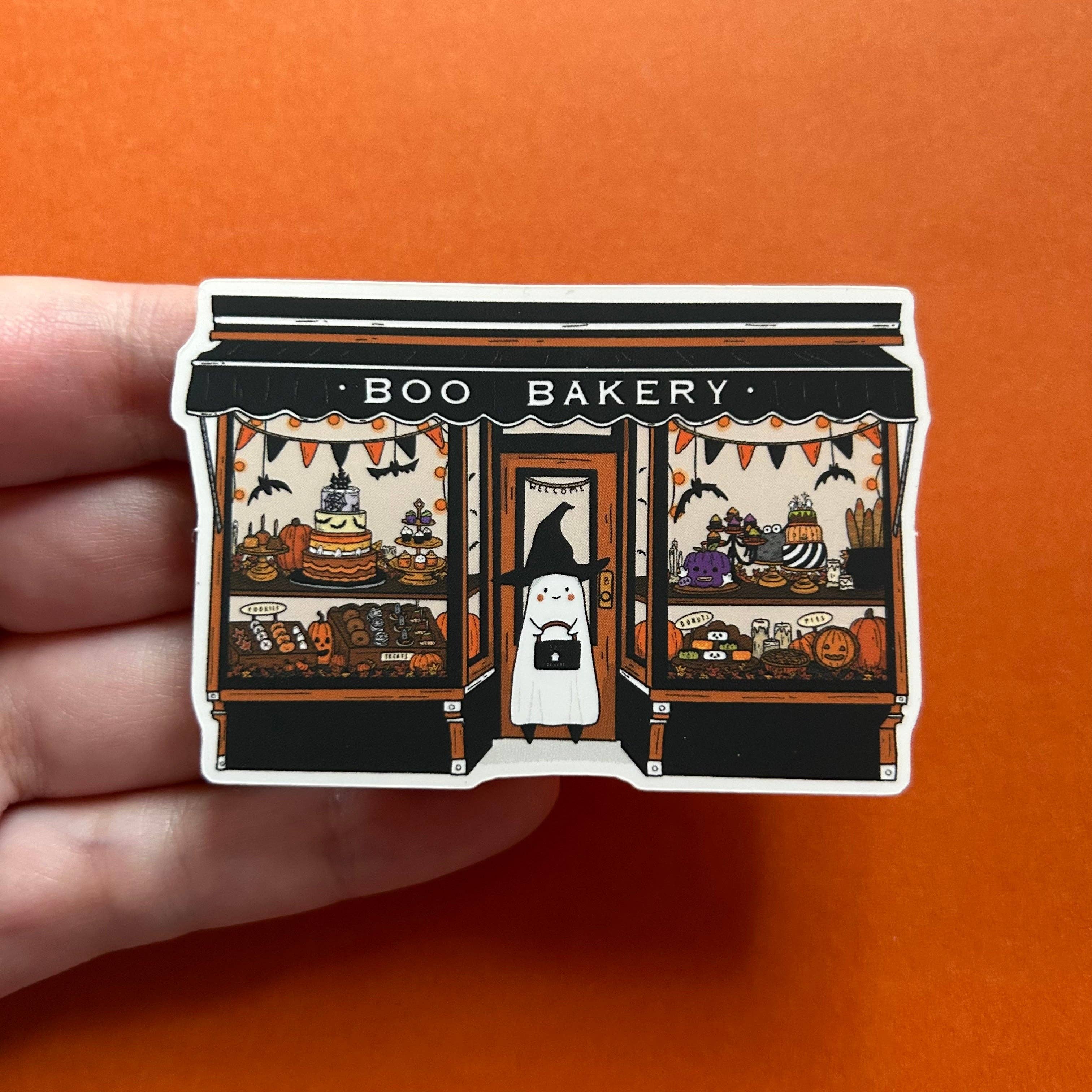Boo Bakery Sticker – Of Aspen Curated Gifts