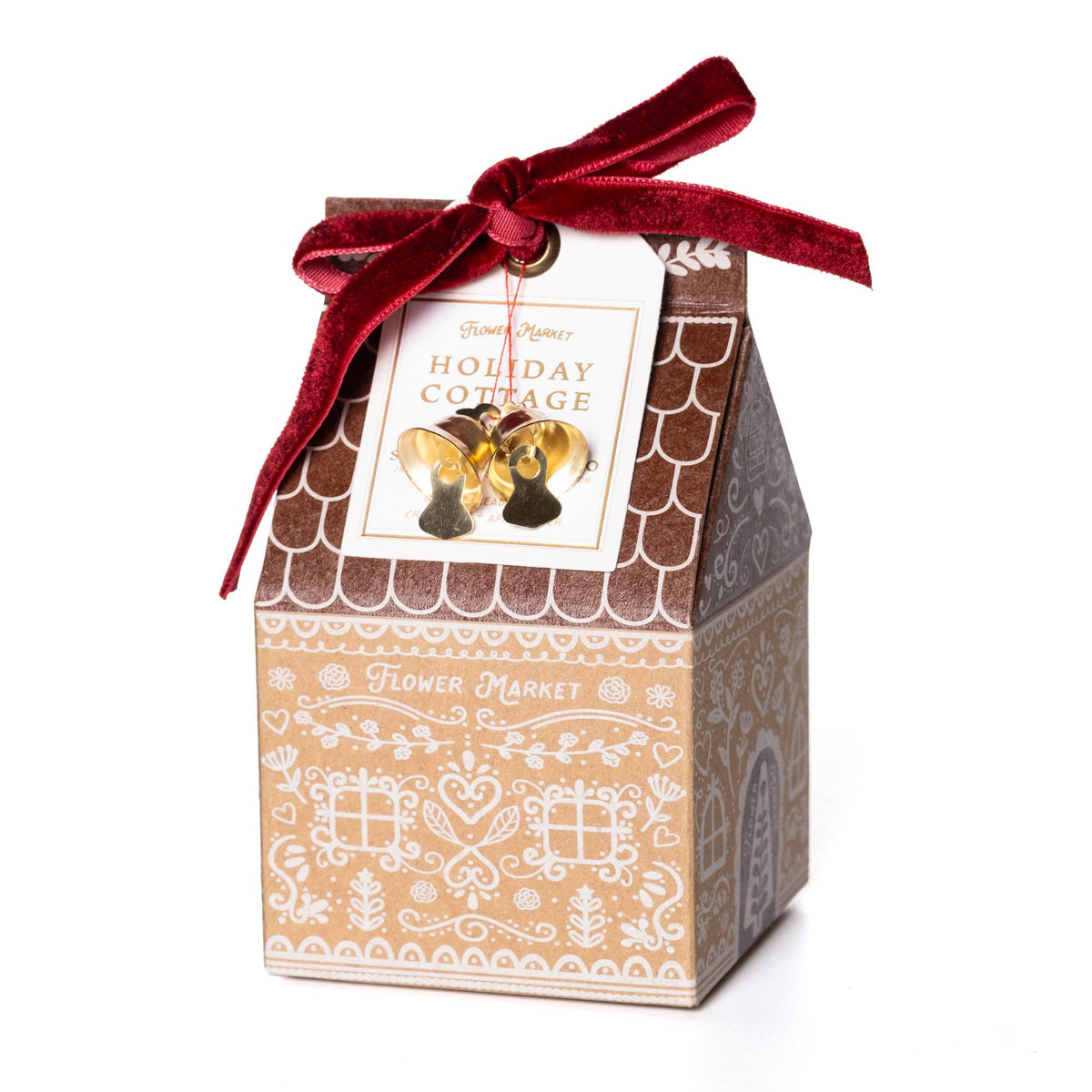 Holiday Gingerbread Cottage Shower Steamer Trio