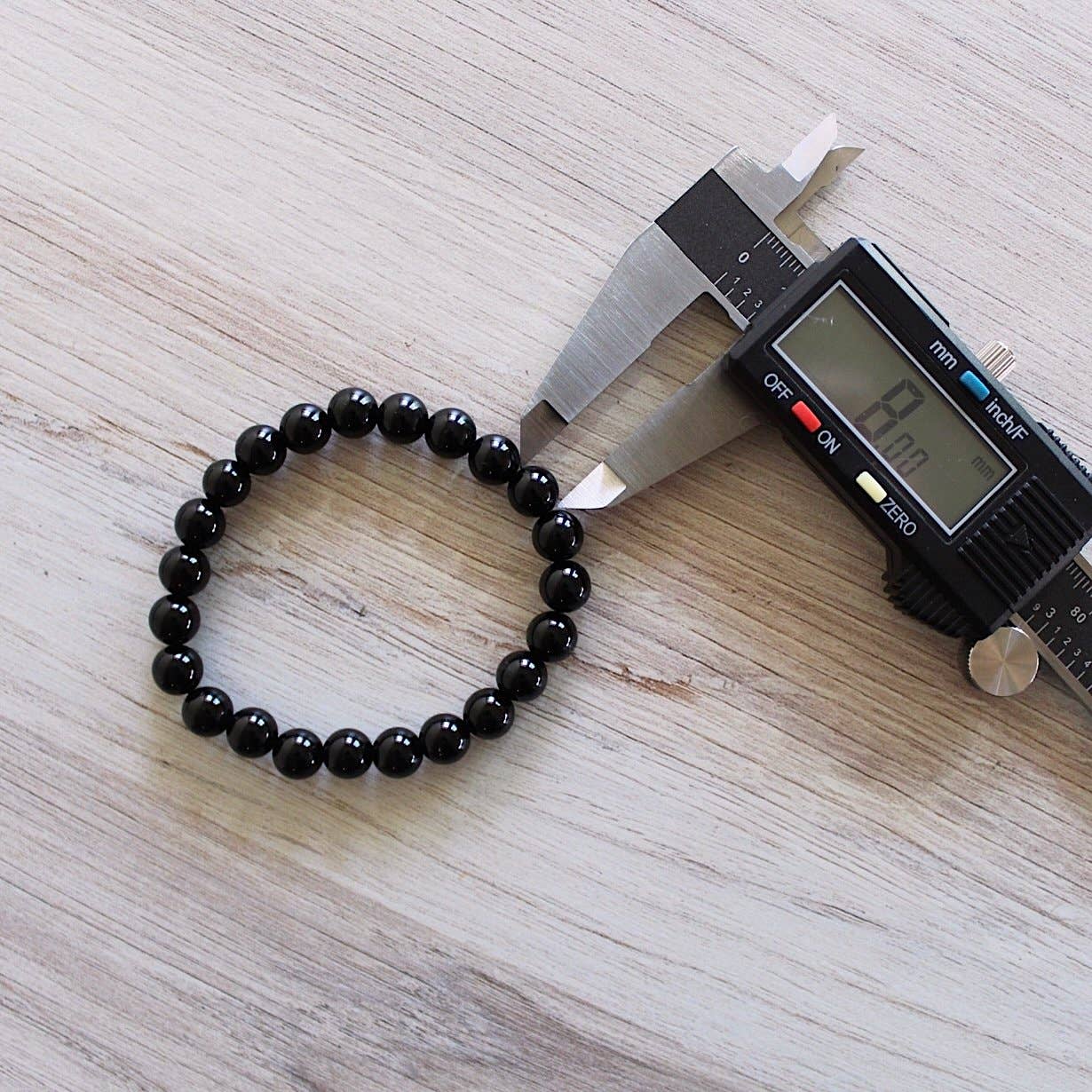 Black Obsidian - Crystal Bracelet