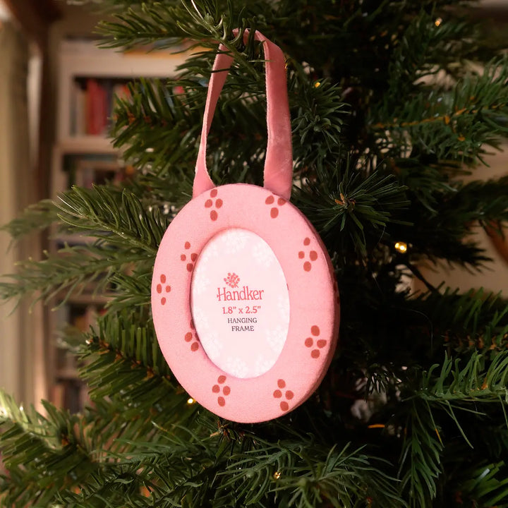 Bandana Fabric Picture Frame Ornaments