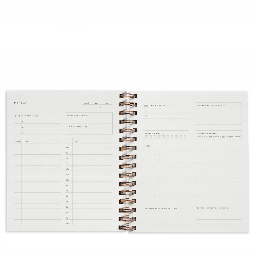 Quarterly Overview Undated Planner