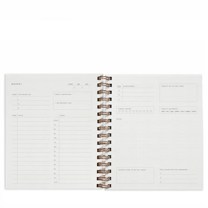 Quarterly Overview Undated Planner