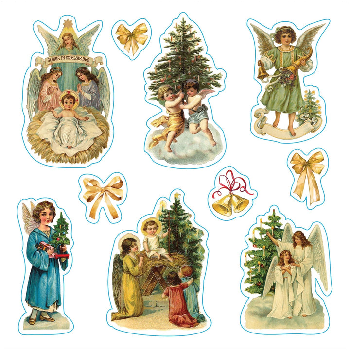 Merry & Bright Christmas Festive Sticker Book