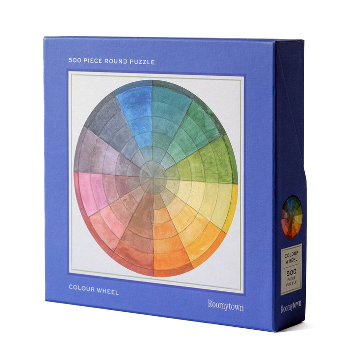 Color Wheel - 500 Piece Round Puzzle