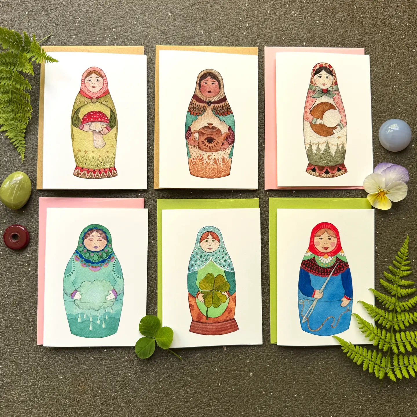 Forest Matrons Card Set