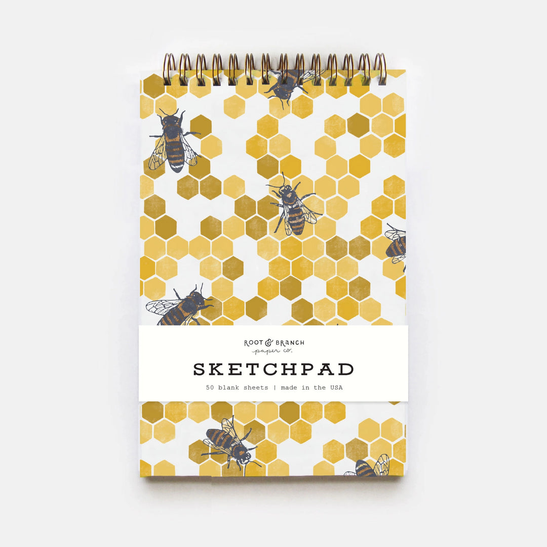 Honeybee Spiral Bound Sketchpad