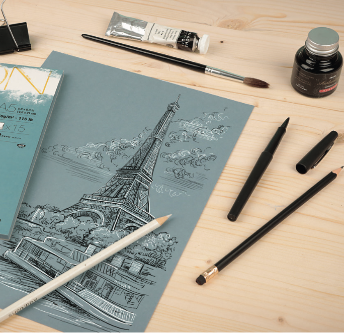 Mixed Media Pads - 6 Colors