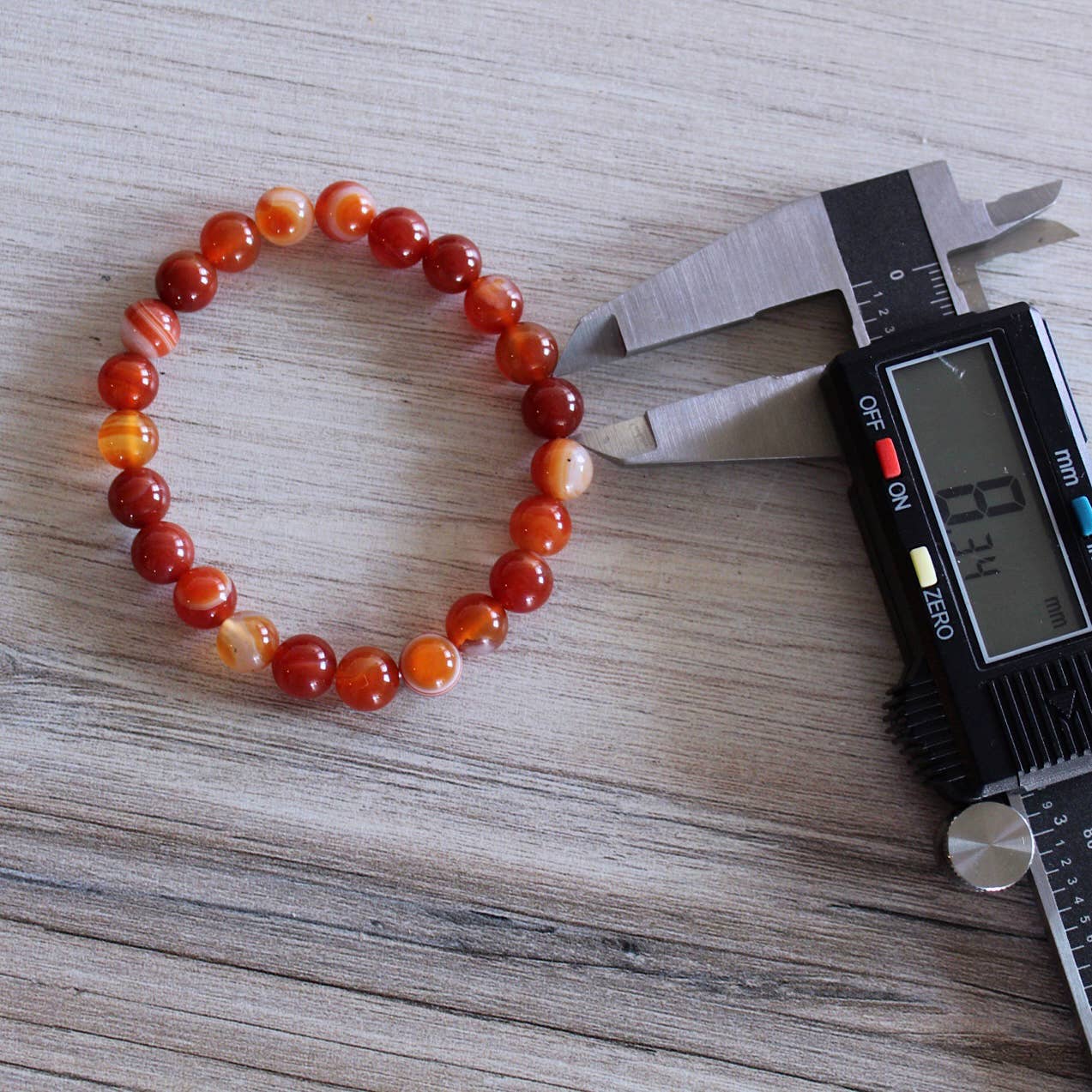 Carnelian - Crystal Bracelet