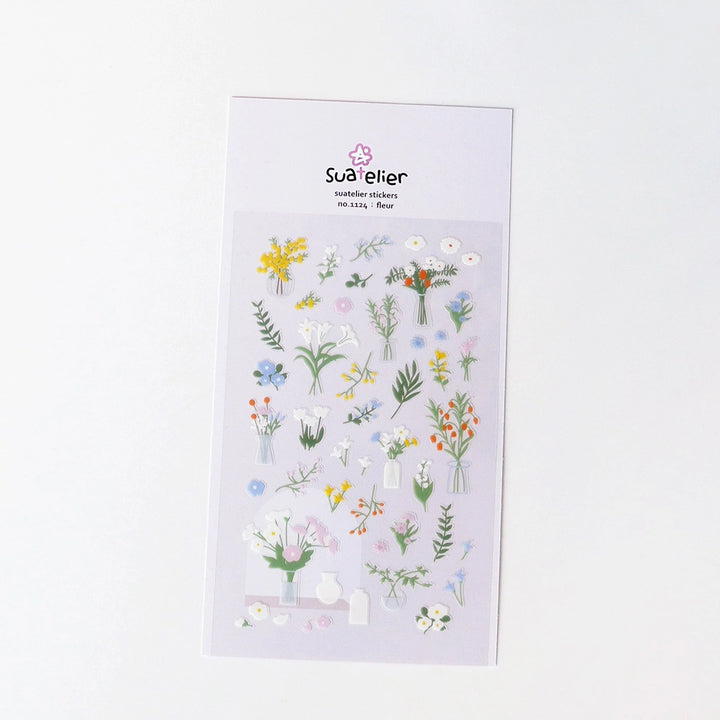 Floral Bouquet Sticker Sheet