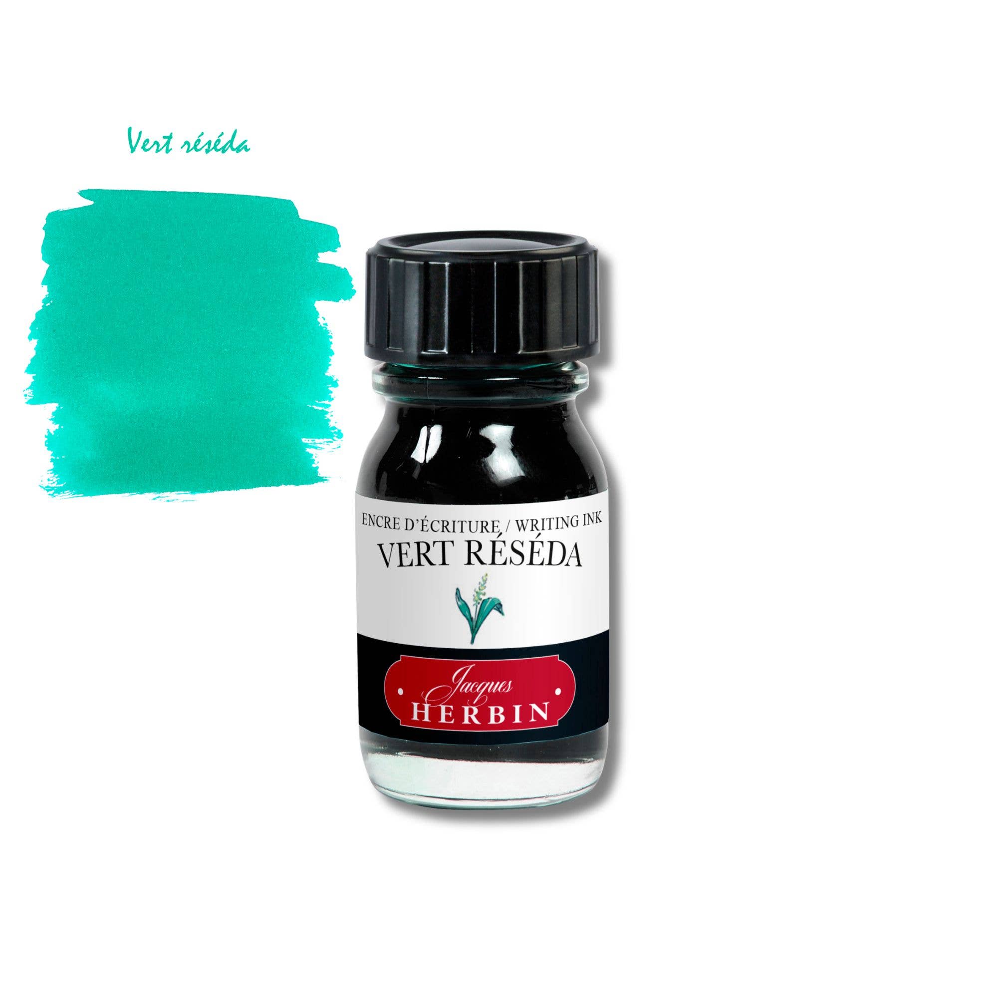 Herbin Fountain Pen Ink 10ml Bottle - Violette Pensée