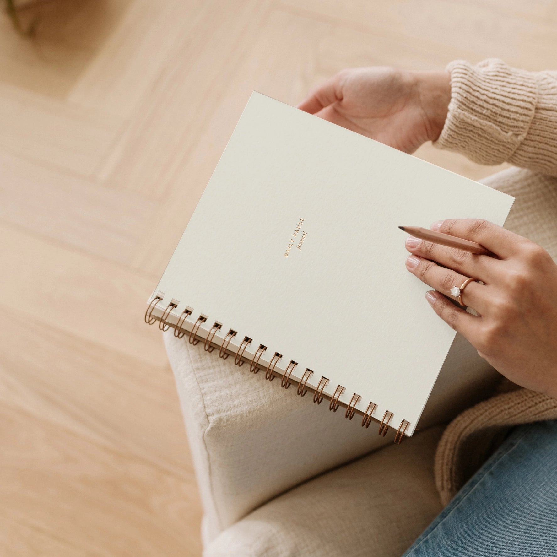 Daily Pause Undated Journal - 7 Colors