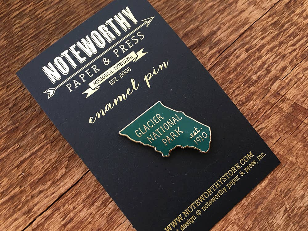 Glacier National Park Pin