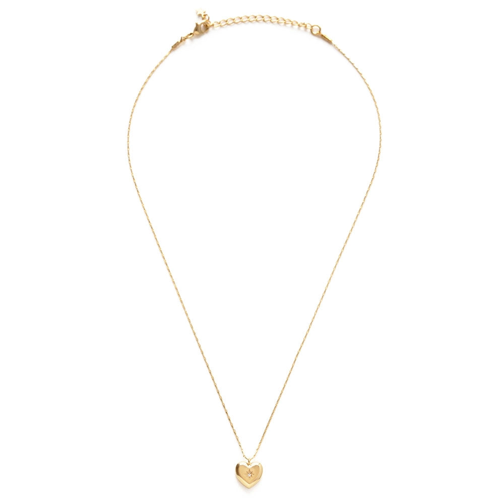 Heart of Gold Stardust Necklace