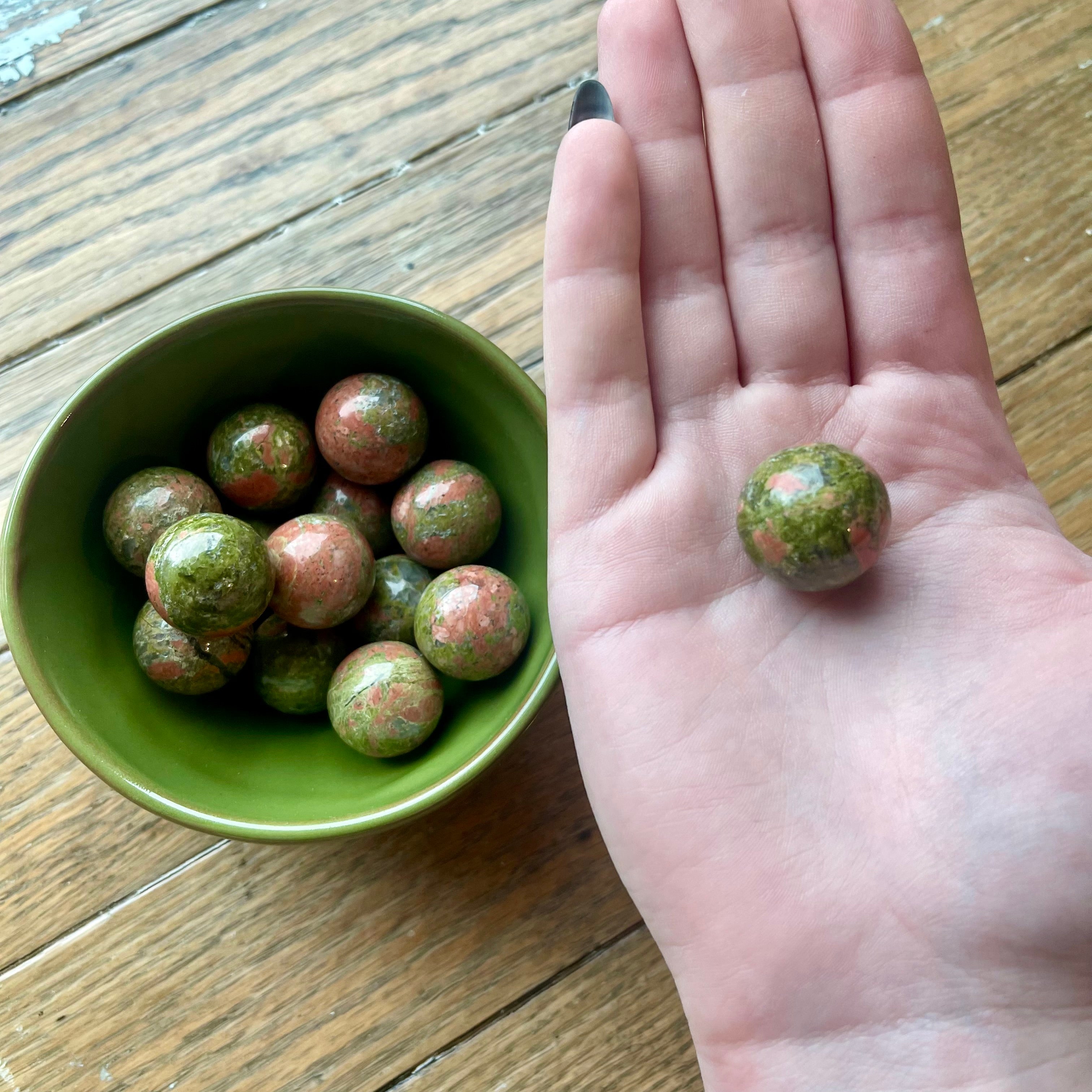 Unakite - Crystal Sphere