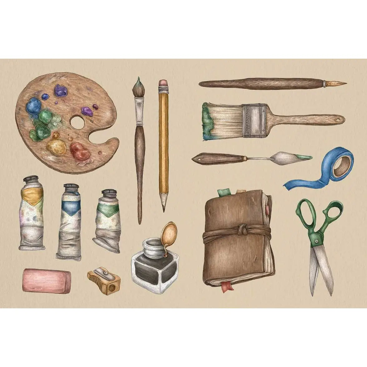The Collector's Curio Jessica Roux Sticker Book