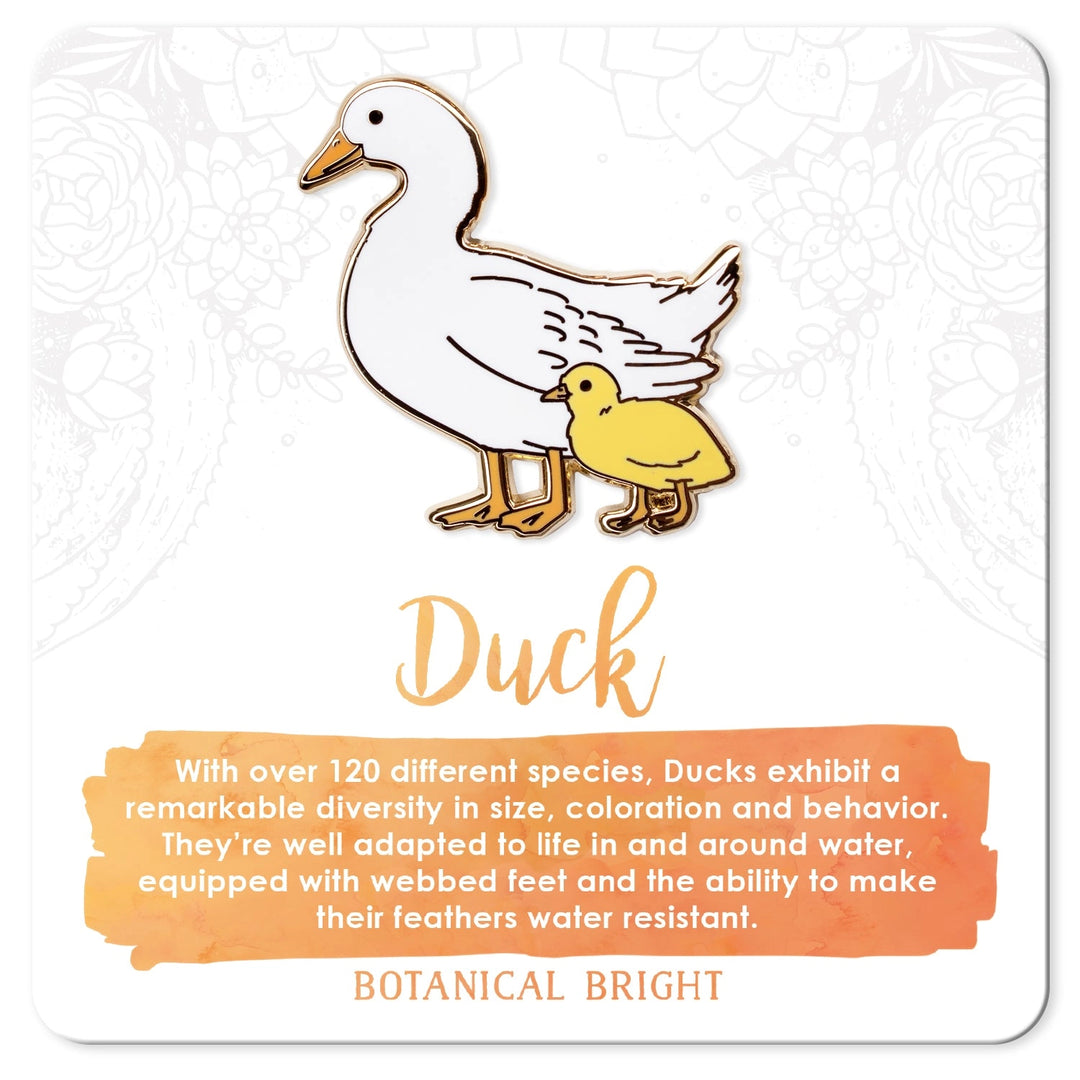 Duck & Duckling Pin
