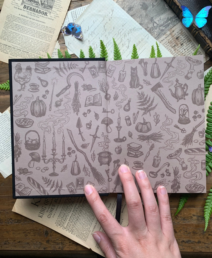 The Grimoire Lined Journal