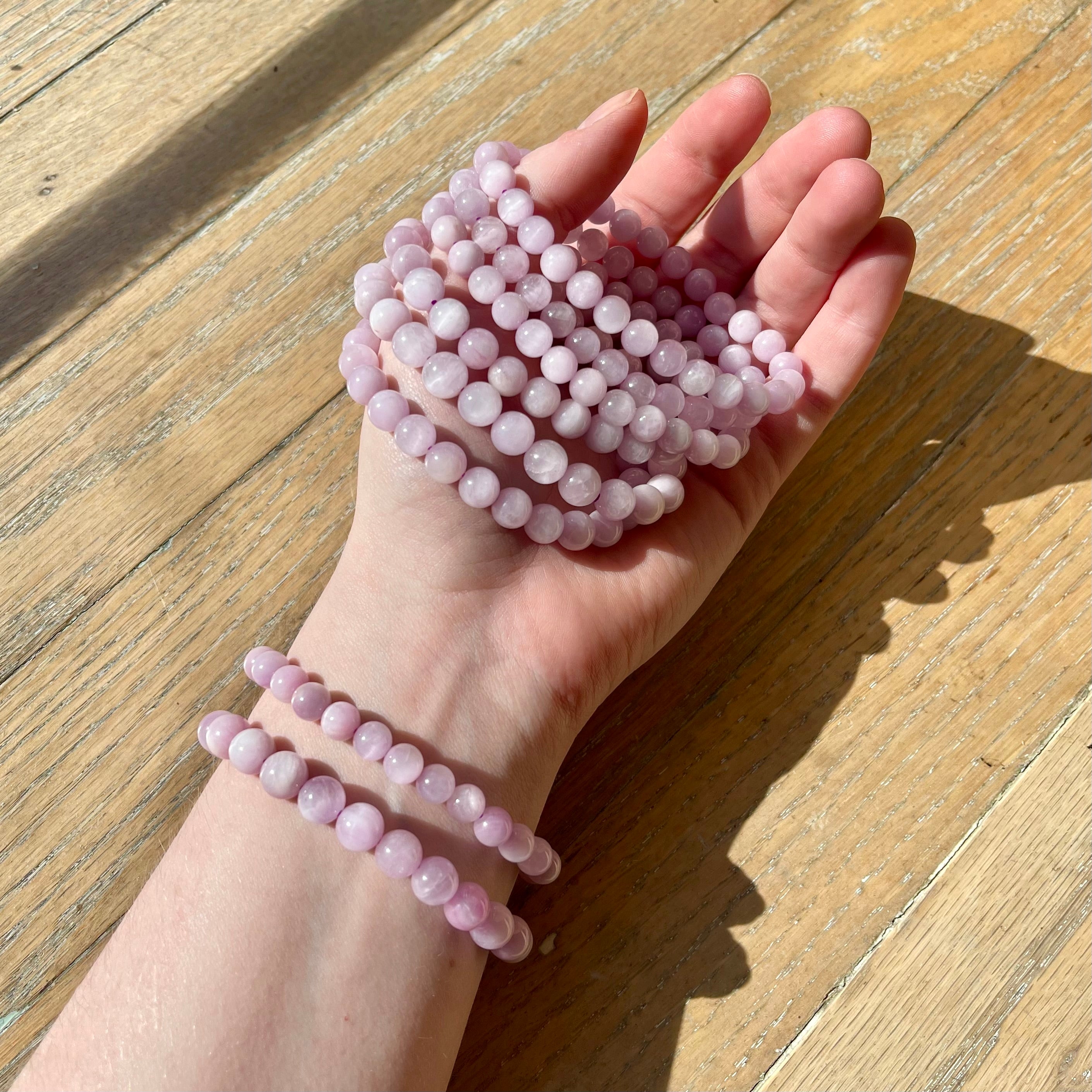 Kunzite - Crystal Bracelet