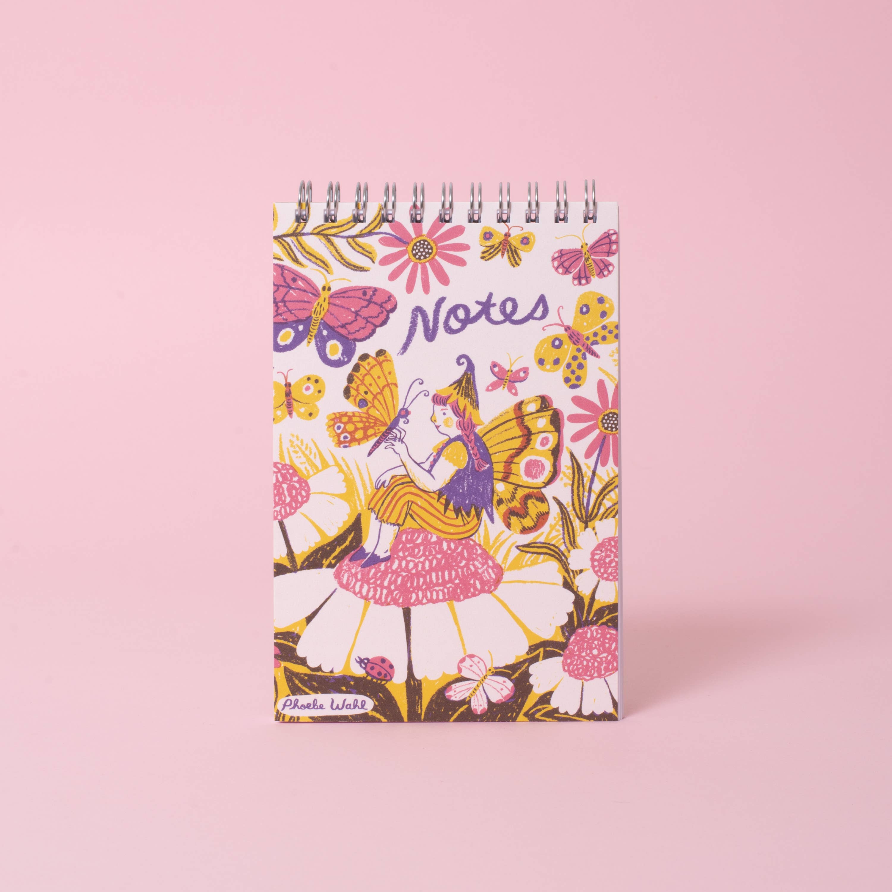 Fairy Garden Mini Spiral Sketch Notepad