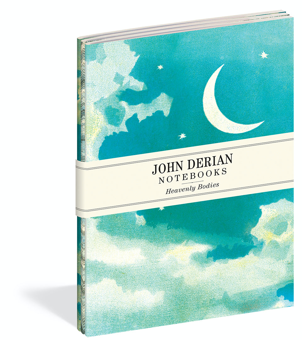 John Derian - Heavenly Bodies Notebook Set