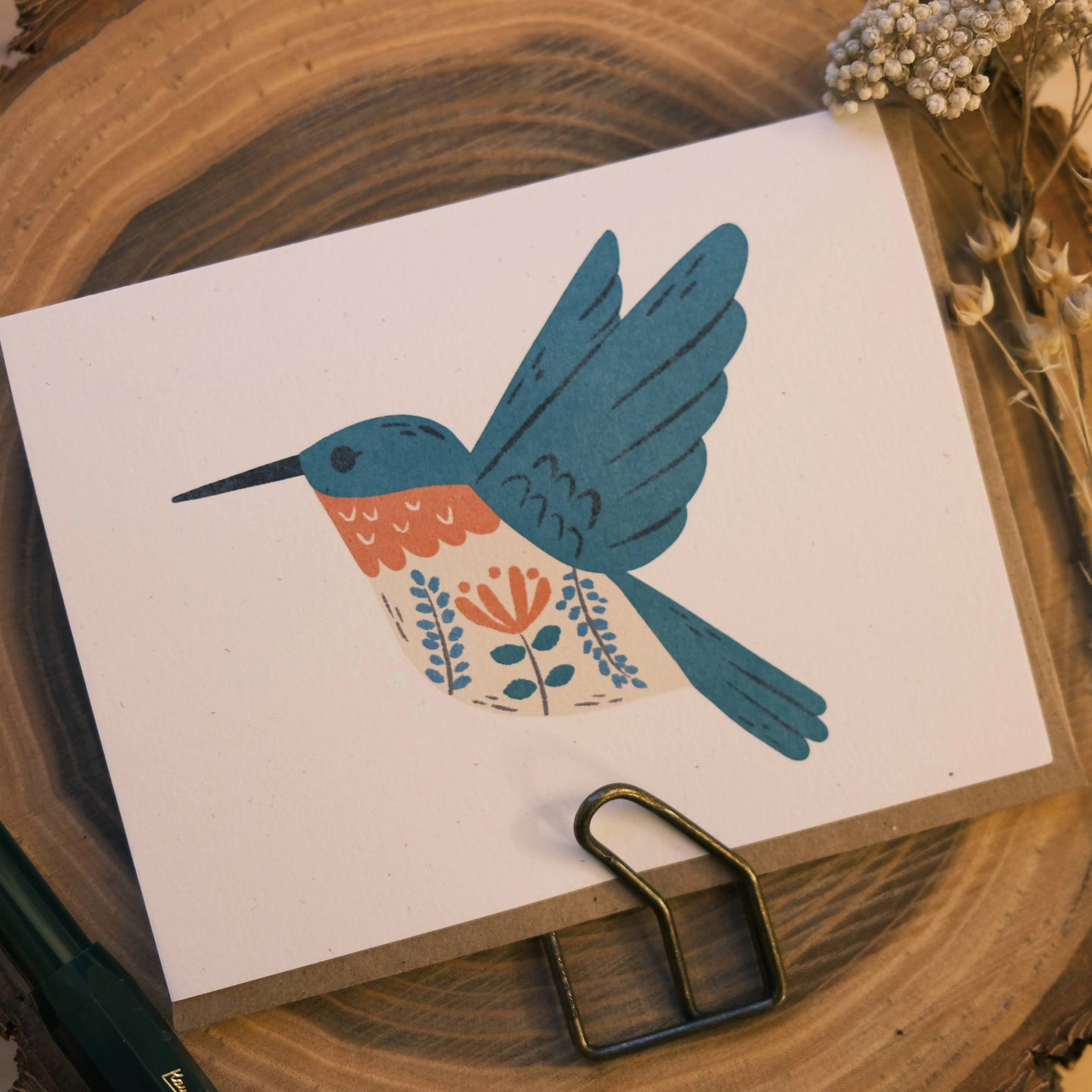 Hummingbird Card