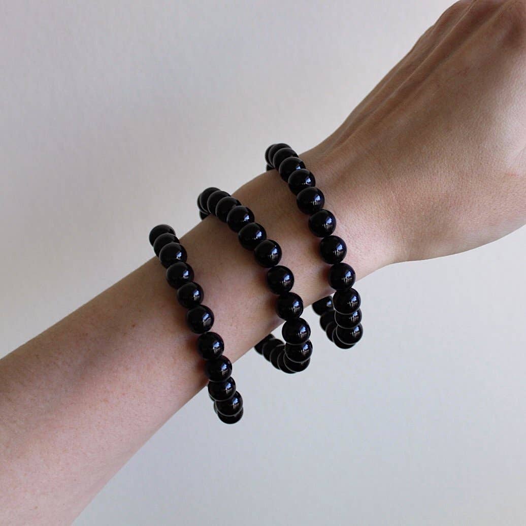 Black Obsidian - Crystal Bracelet