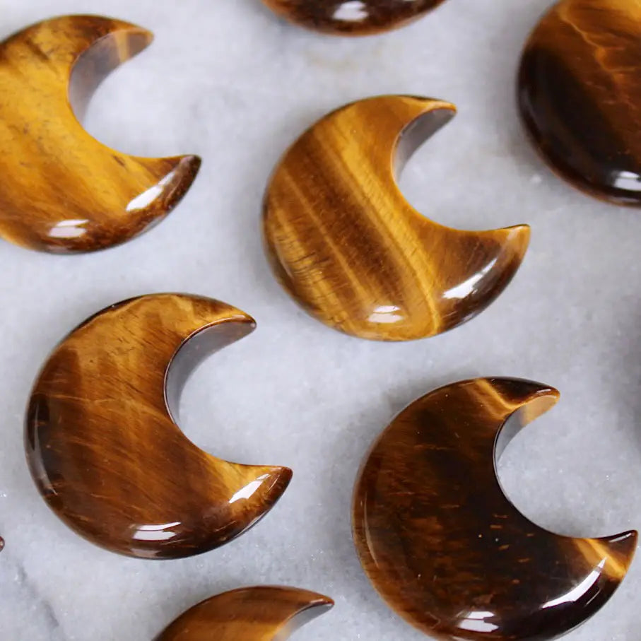 Crystal Moon Carvings - 7 Options