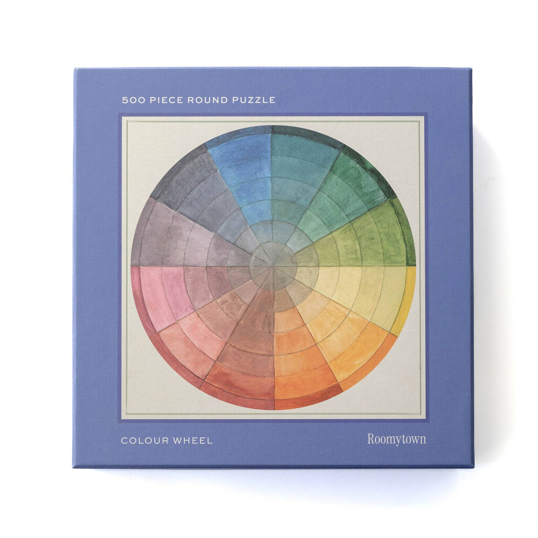 Color Wheel - 500 Piece Round Puzzle