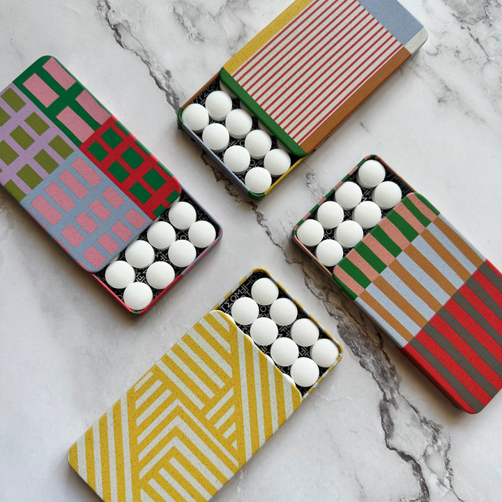Mystery Motif Mints in a Tin - Avant Garde Bold Pattern
