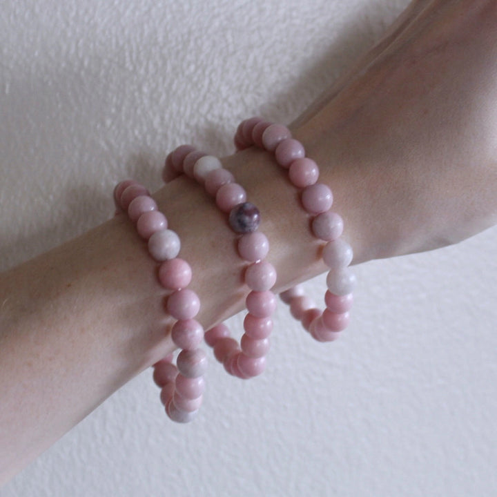 Pink Opal - Crystal Bracelet