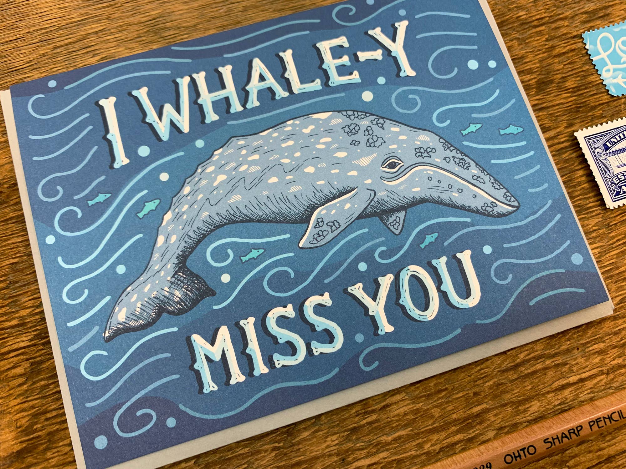 Whaley Miss You Card
