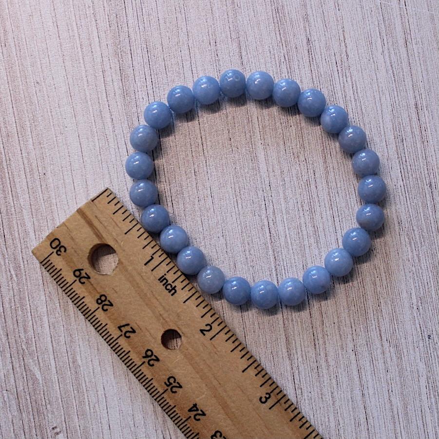 Angelite - Crystal Bracelet