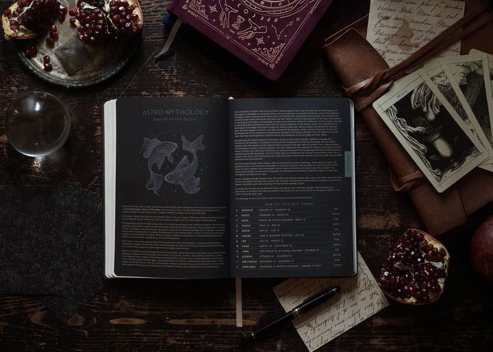 Magic of I - 2026 Astrological Almanac & Guidebook - Pomegranate Velvet