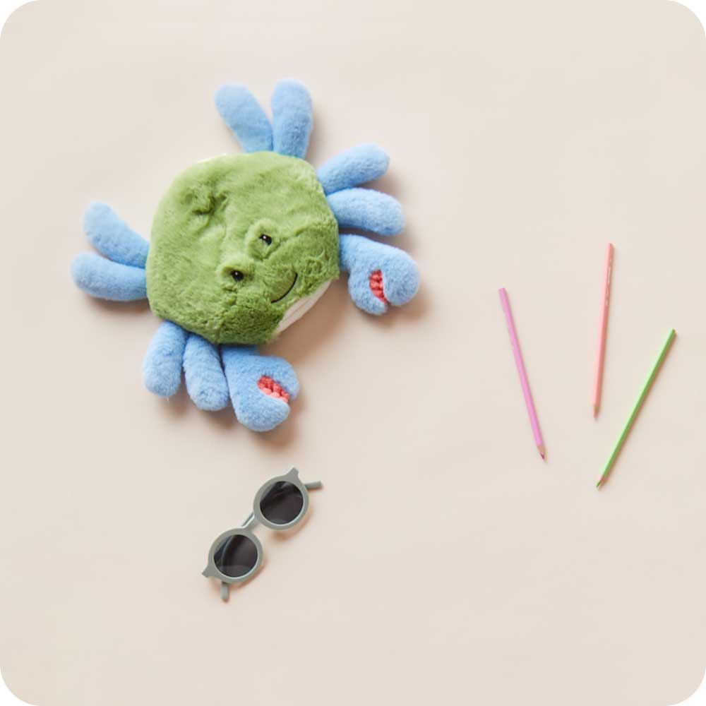 Colin the Blue Crab - Warmies Stuffed Crab