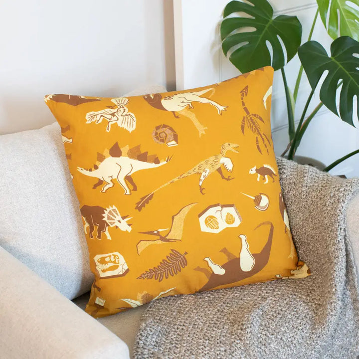 Dinosaur Pillow Cover
