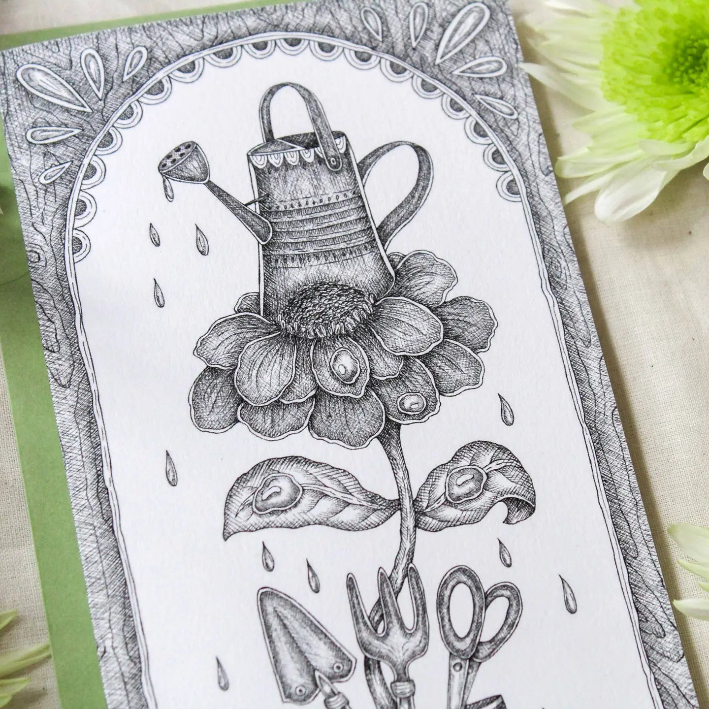 Henrietta the Horticulturist Card