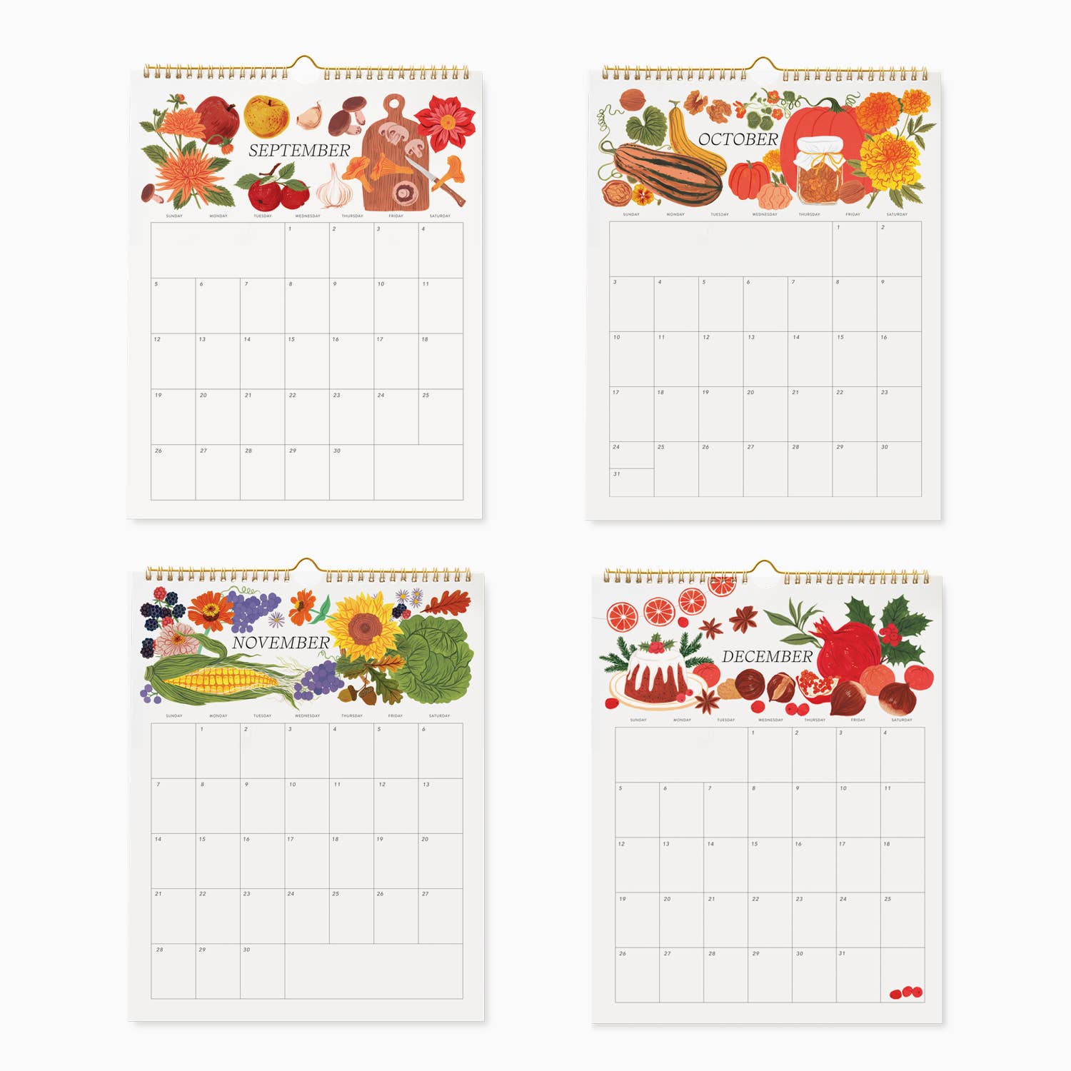 2027 Heirloom Garden Wall Calendar