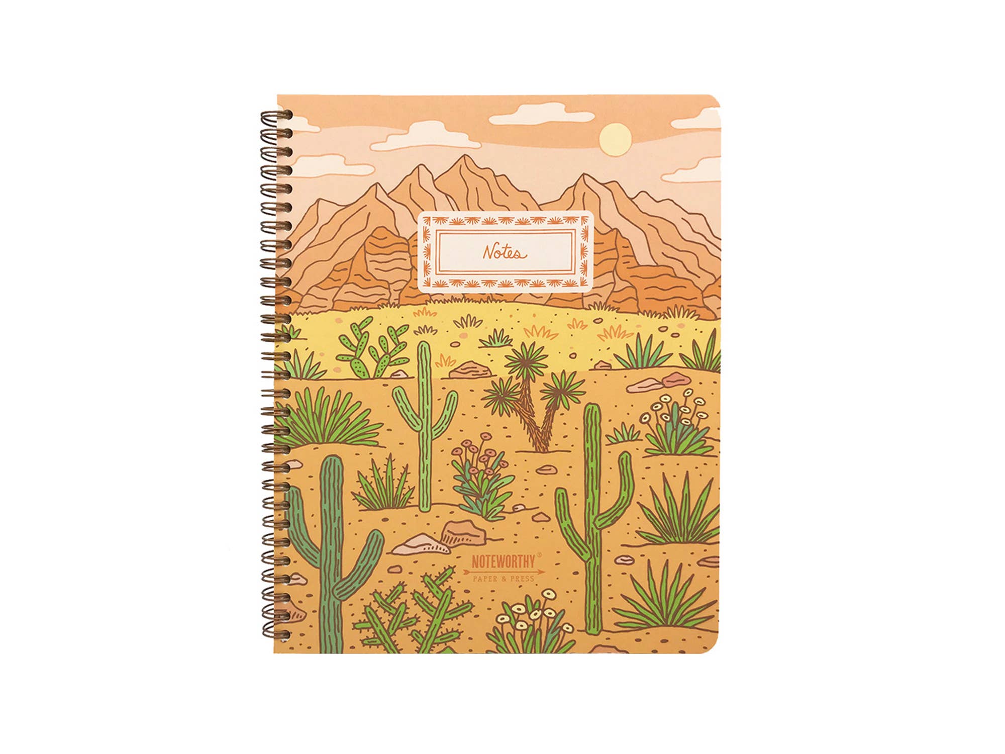 Desert Spiral Notebook