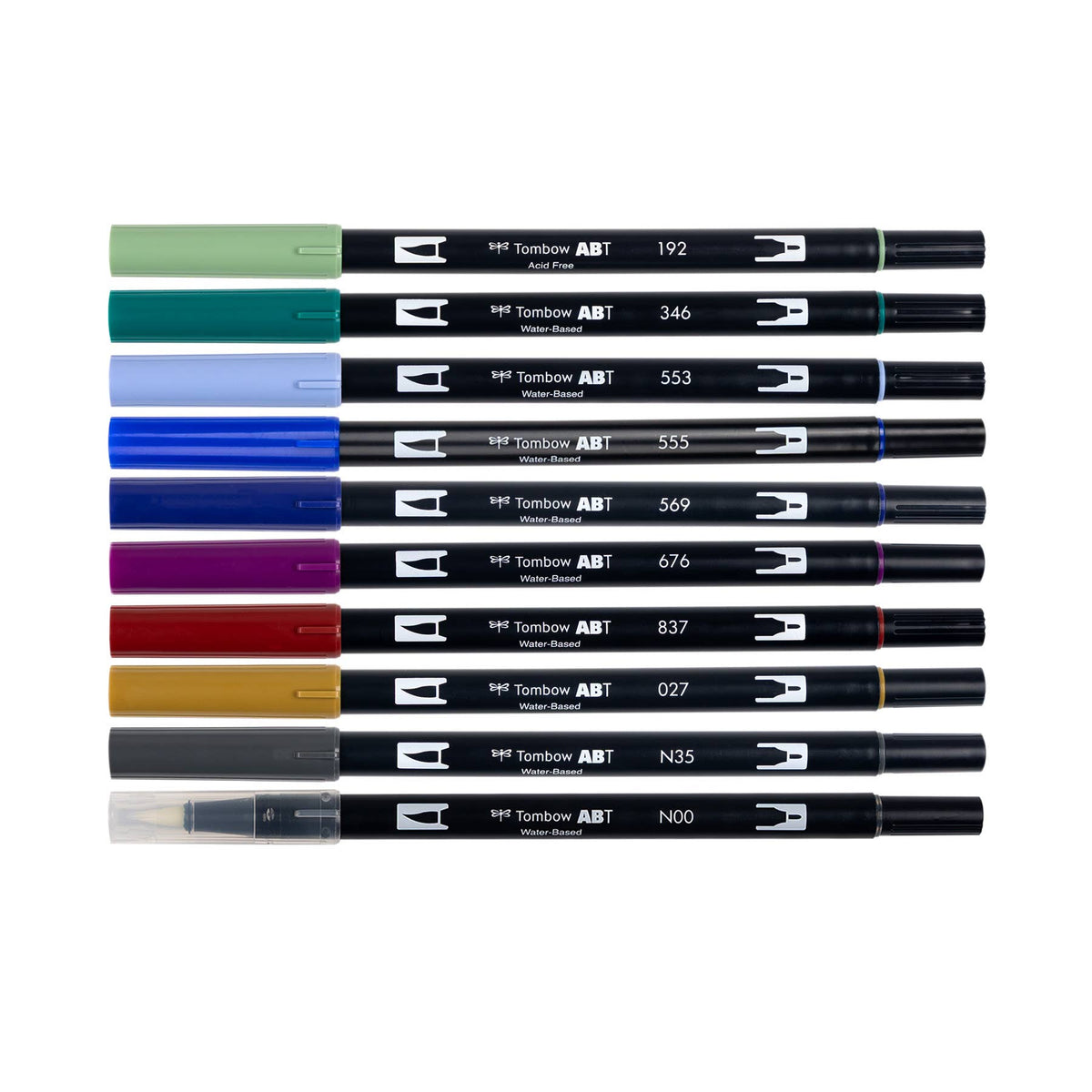 Tombow Dual Brush Pens - Dragons 10 Pack