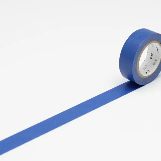 Matte Royal Blue Washi Tape