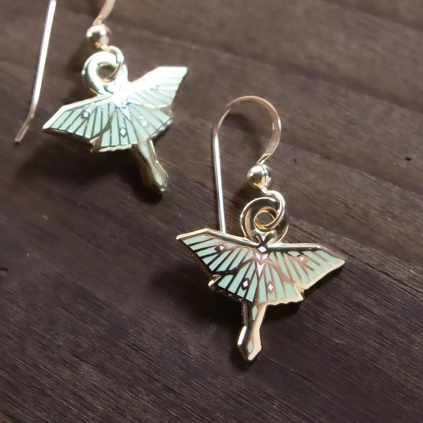 Luna Moth Earrings