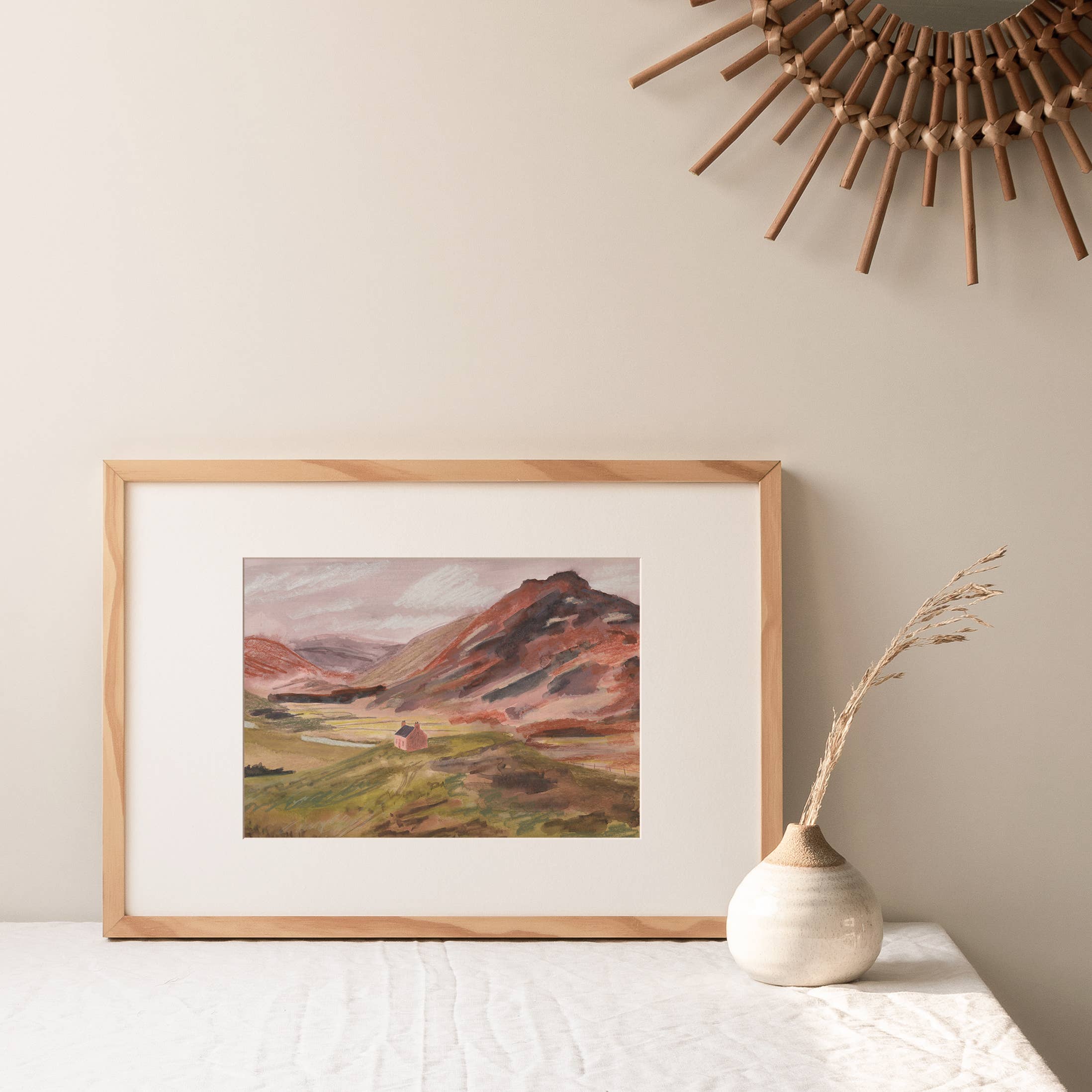 Braemar, Aberdeenshire - A4 Art Print