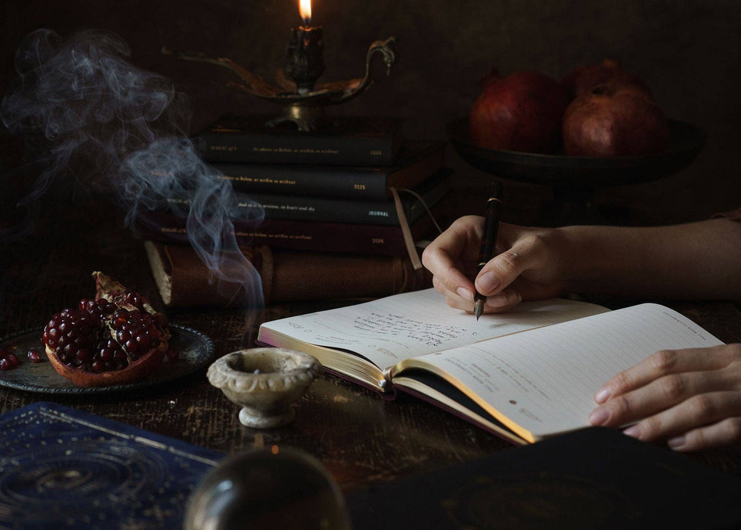 Magic of I - 2026 Astrological Almanac & Guidebook - Pomegranate Velvet