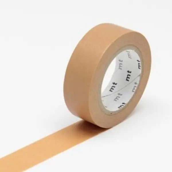 Matte Clay Brown Washi Tape